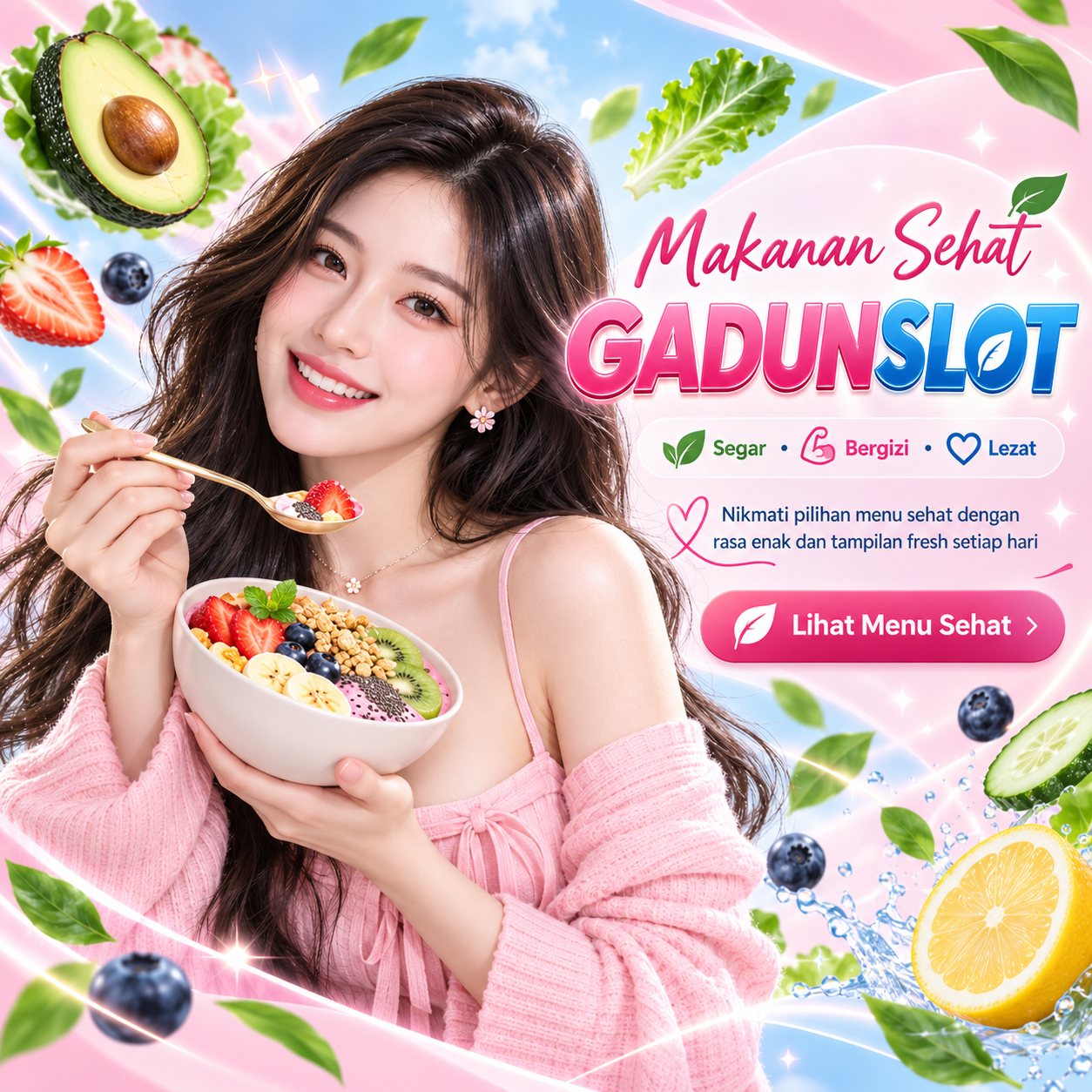 Makanan sehat dan bergizi